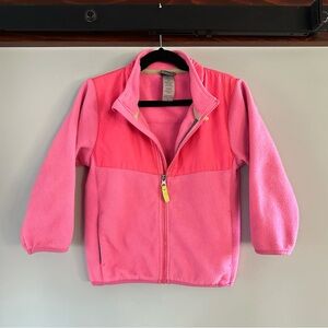 Champion Toddler Pink Fleece Zip Jacket 4T